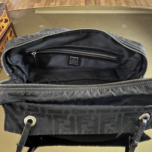 Vintage Fendi Zucca Tote-Black. - Picture 7 of 9